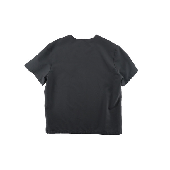 FIGS Technical Collection Scrub Top Black V-Neck Pocket Size Large L Medical - Picture 5 of 5